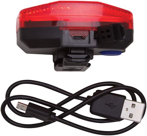 Planet Bike Grateful Red USB Taillight - 20 Lumens