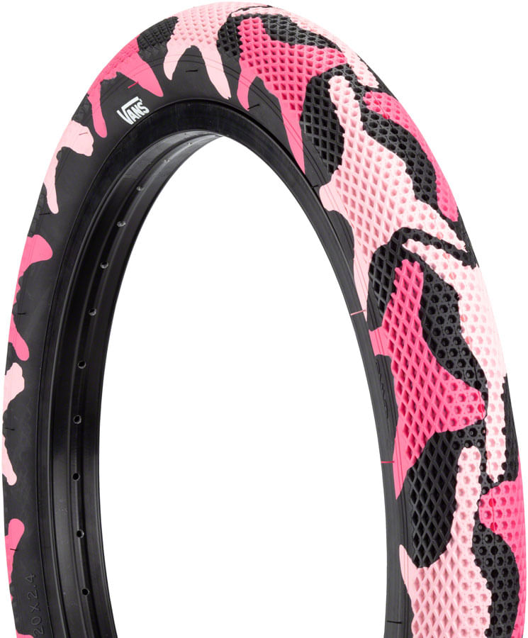 Cult-X-Vans-Tire---20-x-24-Clincher-Wire-Pink-Camo-Black-TR5658-5