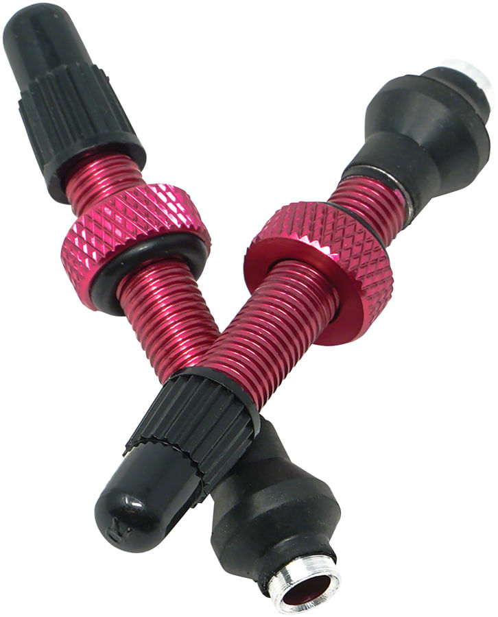 Industry-Nine-No-Clog-Aluminum-Tubeless-Valve-Stems-39mm-Pink-Pair-TU0605-5