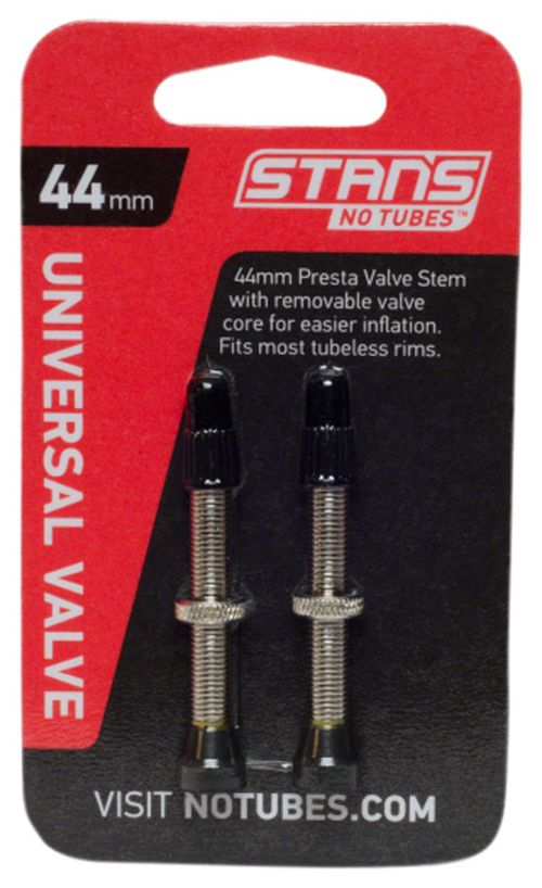 Stan's NoTubes Brass Valve Stems - 44mm, Pair