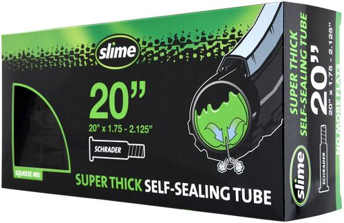 Slime Thick Smart Tube - 20 x 1.75 - 2.125, Schrader Valve
