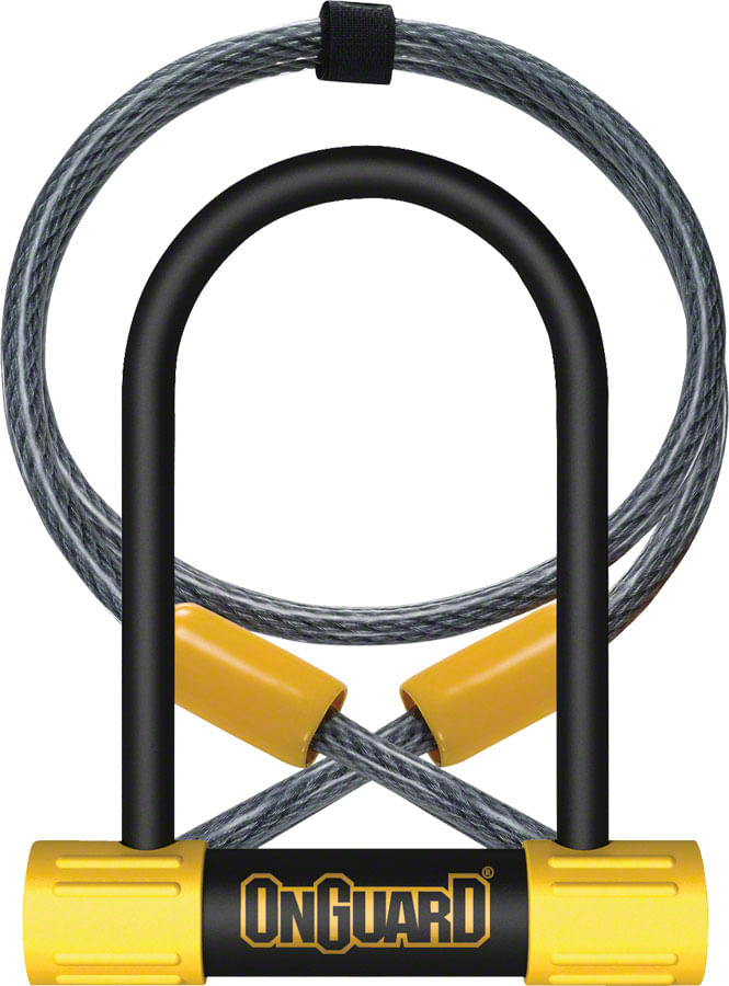 OnGuard-BullDog-Series-U-Lock---35-x-55--Keyed-Black-Yellow-Includes-4--cable-and-bracket-LK8015-5