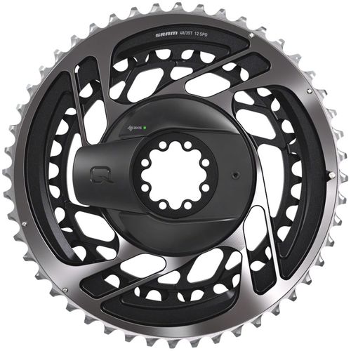 SRAM RED AXS Power Meter Crankset - 172.5mm, 12-Speed, 50/37t, Direct Mount, DUB Spindle Interface, Natural Carbon, D1