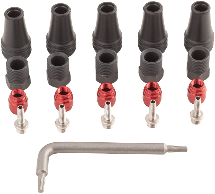 SRAM Red/Force AXS 2-Pc Disc Brake Hose Fitting Kit - 5