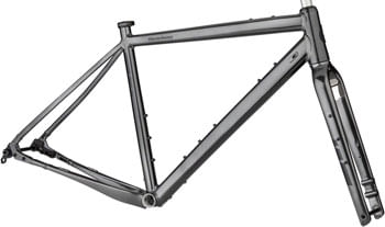 Salsa Stormchaser Frame - Aluminum, Black, 52.5cm