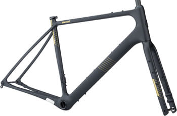 Salsa-Warroad-Carbon-Frameset-61cm-Black-FM0926