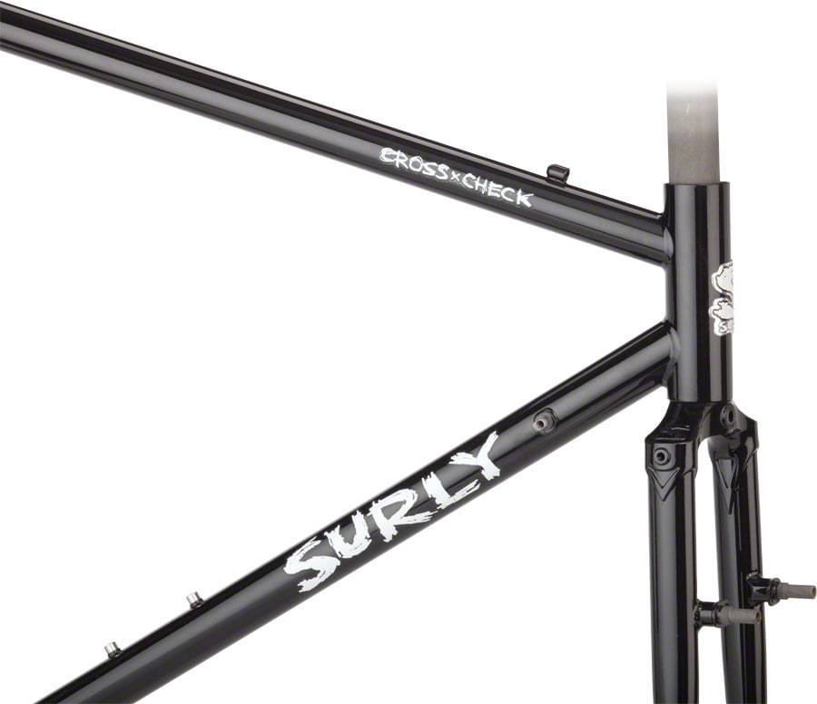 Surly Cross Check 54cm Frameset Gloss Black | FastStore PDP