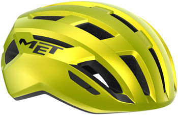 MET Vinci MIPS Helmet - Lime Yellow Metallic, Glossy, Small