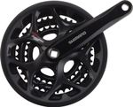 Shimano-Tourney-FC-A073-Crankset---170mm-7-8-Speed-50-39-30t-Riveted-Square-Taper-JIS-Spindle-Interface-Black-With-Chainguard-CK0302-5