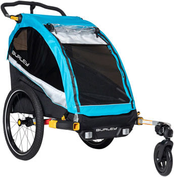 Burley D'Lite X Child Trailer - Single, Aqua