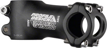 Profile-Design-Aris-Stem---80mm-26-Clamp----7-1-1-8--Aluminum-Black-SM6301