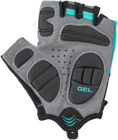 Bellwether Ergo Gel Gloves - Aqua, Short Finger, Women's, Small