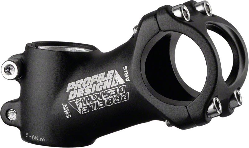 Profile-Design-Aris-Stem---70mm-318-Clamp----25-1-1-8--Aluminum-Black-SM6340-5