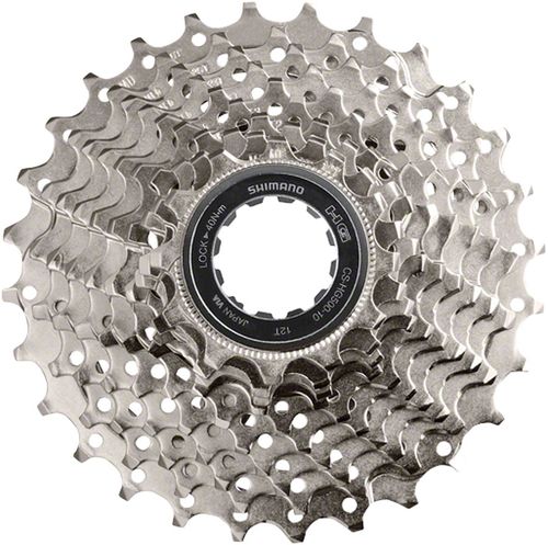 Shimano Deore M6000 CS-HG500 Cassette - 10 Speed, 11-34t, Silver