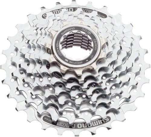 Shimano Alivio CS-HG51 Cassette - 8 Speed, 11-28t, Silver