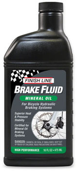Finish Line Mineral Oil Brake Fluid, 16oz Bottle