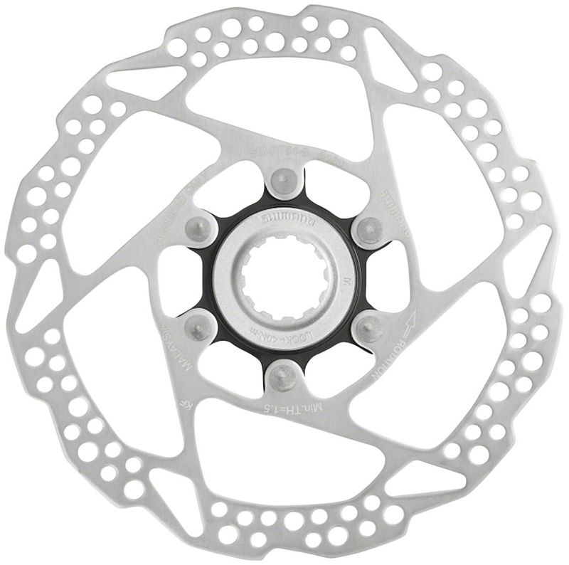 Shimano-Deore-SM-RT54-S-Disc-Brake-Rotor---160mm-Center-Lock-For-Resin-Pads-Only-Silver-BR0903-5