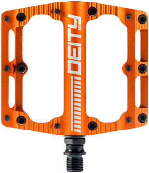 Deity-Black-Kat-Pedals---Platform-Aluminum-9-16--Orange-PD5214