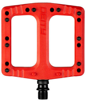 Deity Components Deftrap Pedals - Platform, Composite, 9/16", Red