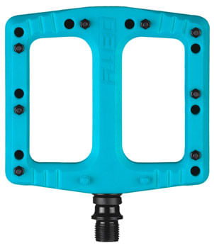 Deity Components Deftrap Pedals - Platform, Composite, 9/16", Turquoise