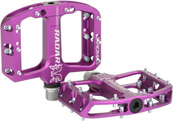 Chromag Radar Pedals - Platform, Aluminum, 9/16", Purple