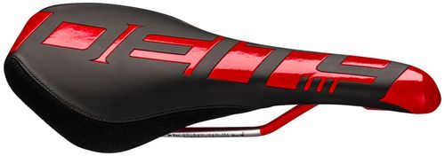 DEITY Speedtrap AM Saddle - Chromoly, Black/Red