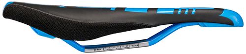 DEITY Speedtrap AM Saddle - Chromoly, Black/Blue