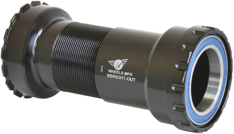 Wheels-Manufacturing-PressFit-BBRight-Thread-Together-Bottom-Bracket---DUB-Spindle-ABEC-3-Bearing-Black-CR2753-5