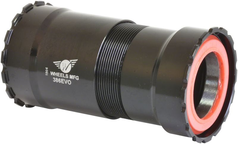 Wheels-Manufacturing-386EVO-Thread-Together-Bottom-Bracket---DUB-Spindle-ABEC-3-Bearing-Black-CR2750-5