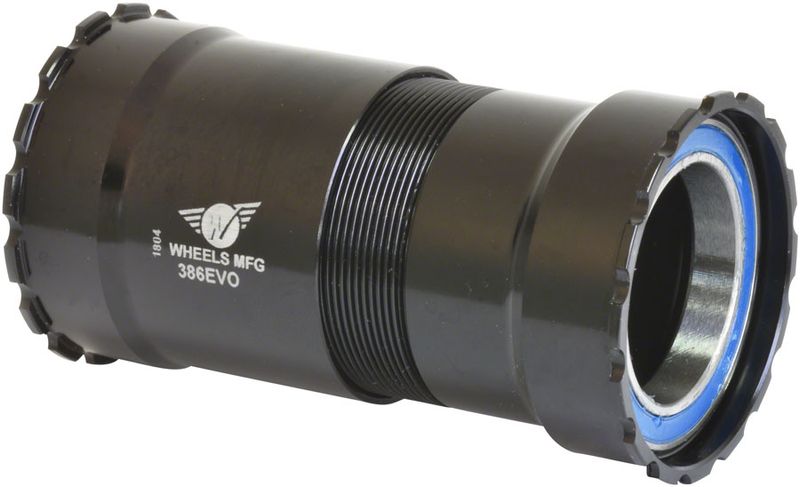 Wheels-Manufacturing-386EVO-Thread-Together-Bottom-Bracket---DUB-Spindle-ABEC-3-Bearing-Black-CR2750-5