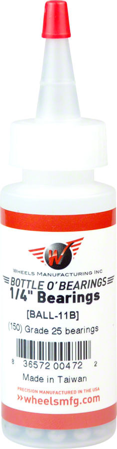 Wheels-Manufacturing-Grade-25-1-4--Loose-Ball-Bearing--Bottle-of-150-BB1705-5