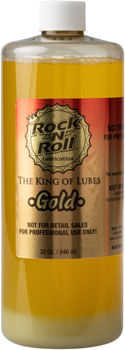 Rock 'N' Roll Gold Bike Chain Lube - 32 fl oz, Drip