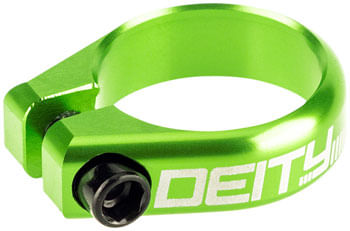 Deity Components Circuit Seatpost Clamp - 36.4mm, Green