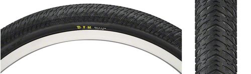 Maxxis DTH Tire - 20 x 1 1/8, Clincher, Wire, Black, Dual, Silkworm