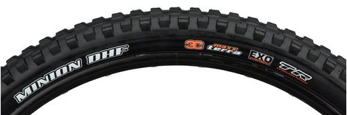 Maxxis Minion DHF Tire - 29 x 2.5, Tubeless, Folding, Black, 3C Maxx Grip, DH, Wide Trail