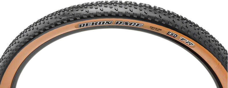 Maxxis-Rekon-Tire---29-x-24-Tubeless-Folding-Black-Tan-Dual-EXO-Wide-Trail-TR1991-5