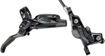 SRAM-G2-Ultimate-Disc-Brake-and-Lever---Front-Hydraulic-Post-Mount-Carbon-Lever-Titanium-Hardware-Gloss-Black-A2-BR0563