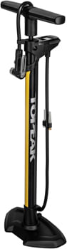 Topeak-JoeBlow-Pro-Digital-Floor-Pump---200psi---13-8bar-Digital-Gauge-SmartHead-DX3-Air-Release-Button-Black-Yellow-PU0208