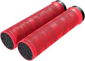 TruVativ-Descendant-Grips---Locking-133mm-Red-HT1357