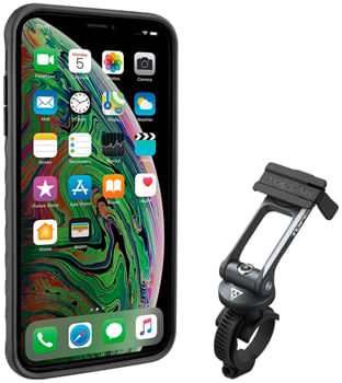 Topeak-Ridecase-with-Mount---Fits-iPhone-XS-MAX-Black-Gray-EC0464