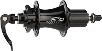 SRAM-900-Rear-Hub-28H-6-Bolt-Disc-Black-9-10-11-Speed-Driver-Body-Includes-Quick-Release-and-12-x-142mm-Through-Axle-Caps-HU4820