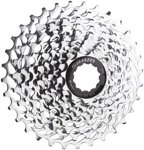 SRAM PG-1050 Cassette - 10 Speed, 12-36t, Silver