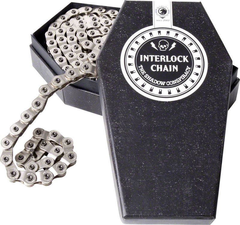 The-Shadow-Conspiracy-Interlock-V2-Chain---Single-Speed-1-2--x-1-8--98-Links-Half-Link-Chain-Silver-CH2226-5