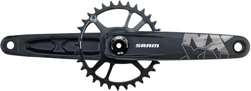 SRAM NX Eagle Boost Crankset - 165mm, 12-Speed, 32t, Direct Mount, DUB Spindle Interface, Black