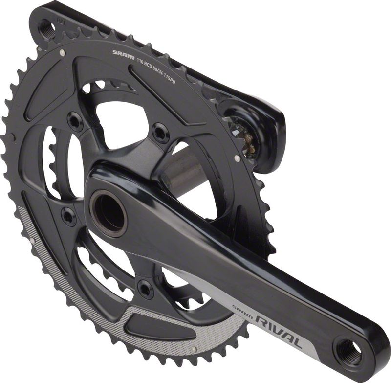 SRAM-Rival-22-Crankset---175mm-11-Speed-50-34t-110-BCD-GXP-Spindle-Interface-Black-CK4937-5