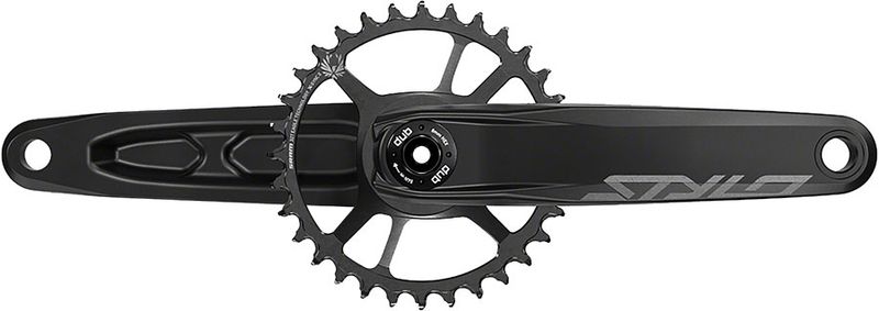 TruVativ-STYLO-6K-Aluminum-Eagle-Crankset---170mm-12-Speed-32t-Direct-Mount-DUB-Spindle-Interface-Black-CK5069-5