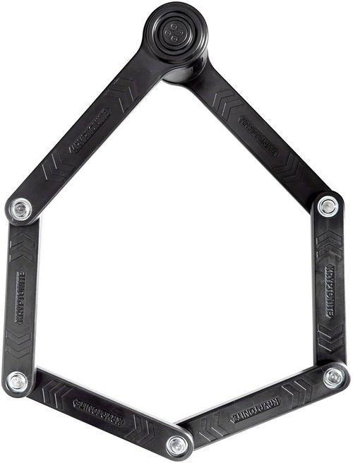Kryptonite Keeper 585 Folding Lock: Black, 85cm, 3mm