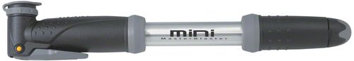 Topeak Mini Dual Mini Pump - 140psi, Silver/Black