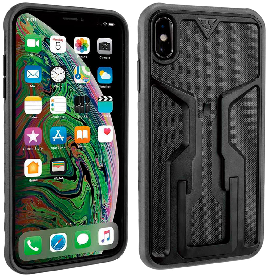 Topeak Ridecase with Mount Fits iPhone XS MAX, Black/Gray