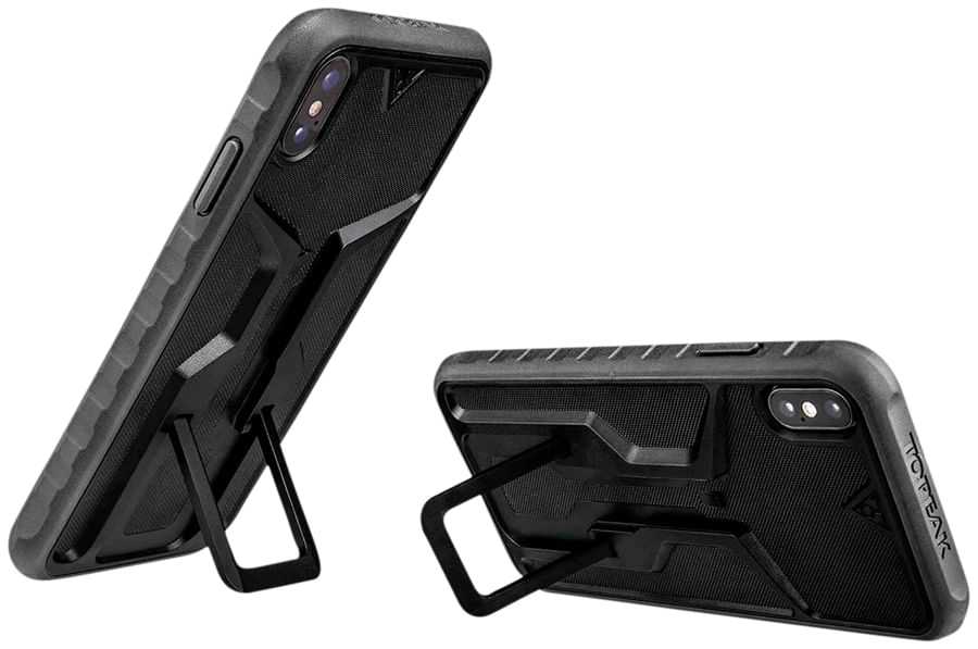 Topeak Ridecase with Mount Fits iPhone XS MAX, Black/Gray